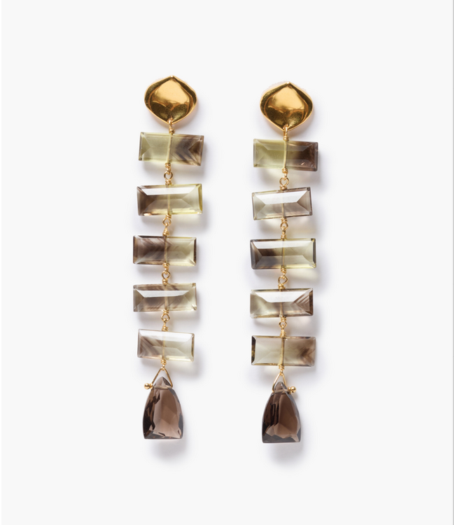 Smokey Quartz Earrings