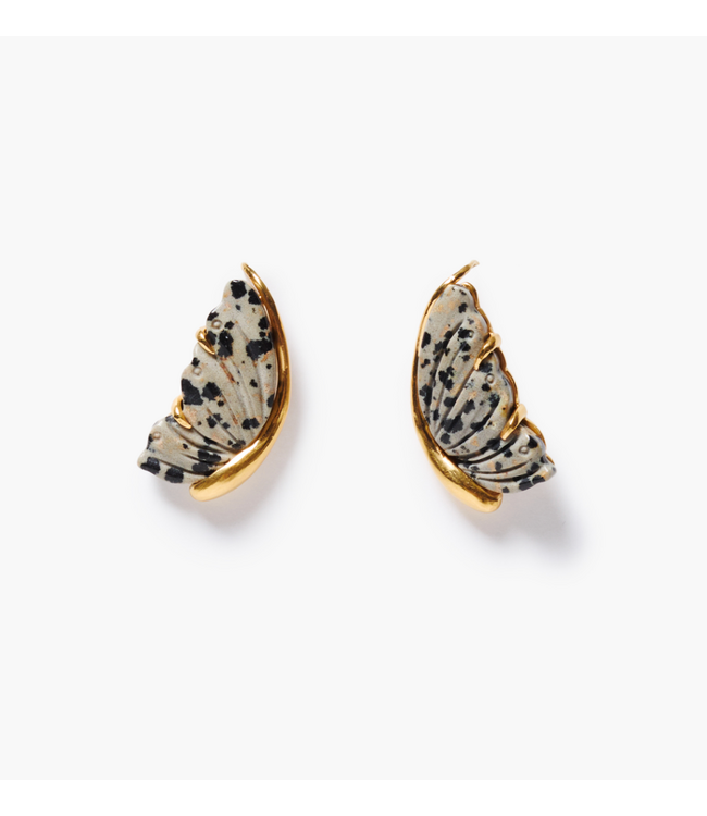 Jasper Butterfly Earrings
