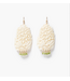 Peridot Flower Motif Earrings