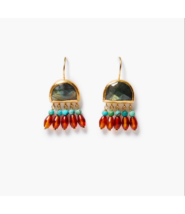 Labradorite Earrings