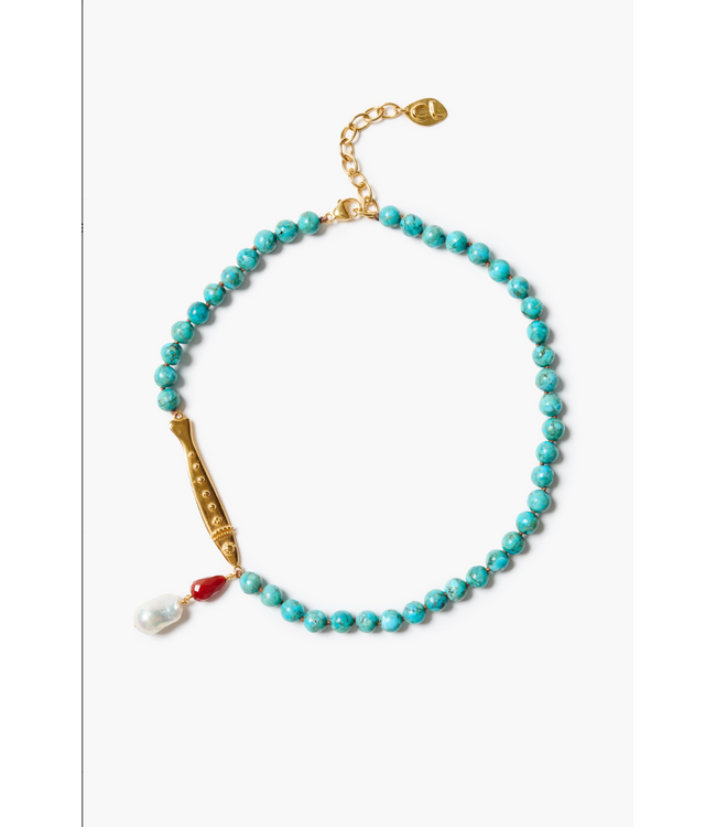 Fish Turquoise Fish Pendant Necklace