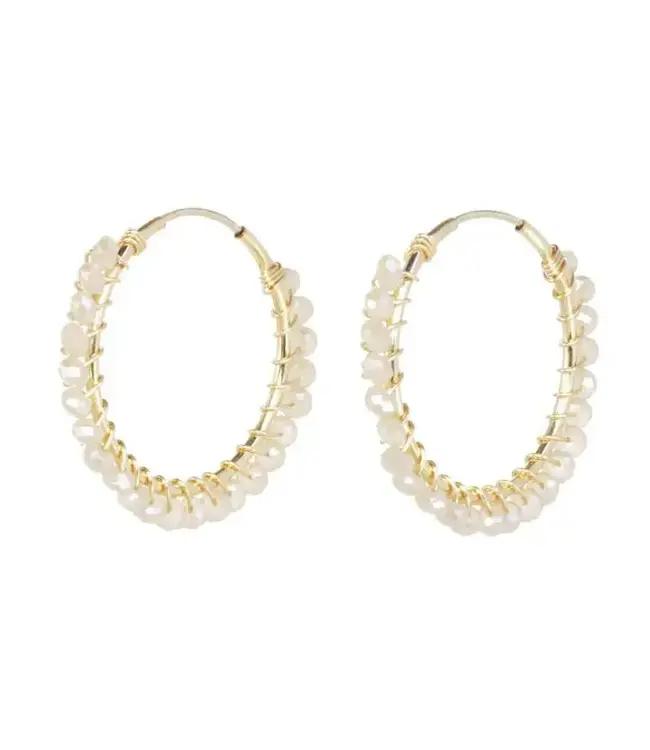 Gemstone Bead Earrings