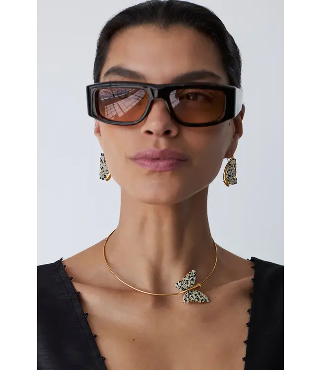 Jasper Butterfly Earrings
