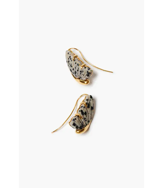Jasper Butterfly Earrings
