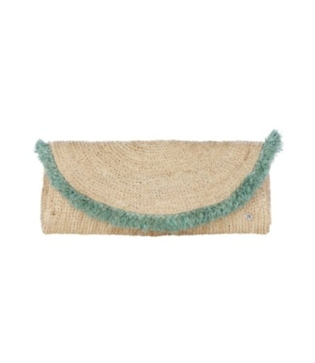 Islander Raffia Clutch-available in 3 colors