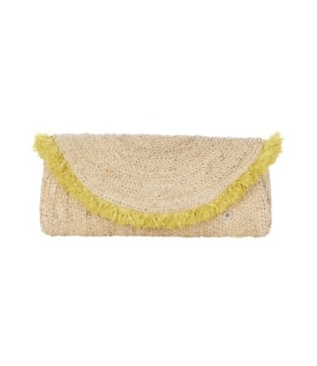 Islander Raffia Clutch-available in 3 colors