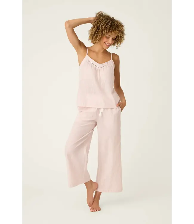 On Cloud 9 Cotton Cami/Pant Set