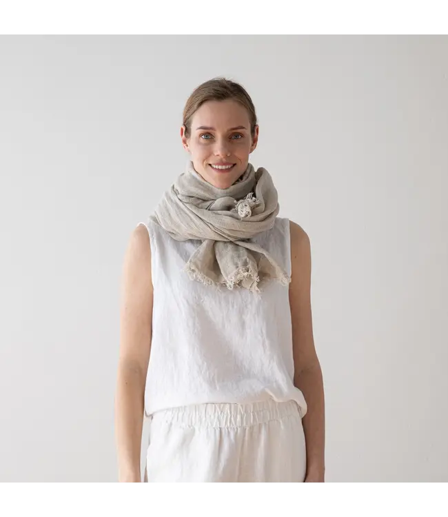 Garza Linen Scarf-available in 6 colors
