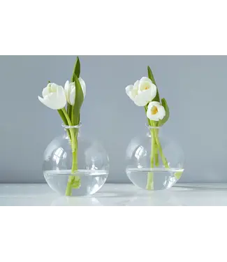 ETU Glass Sphere Bud Vase-available in 2 colors