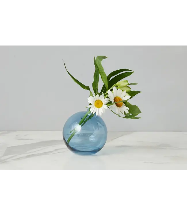 Glass Sphere Bud Vase-available in 2 colors
