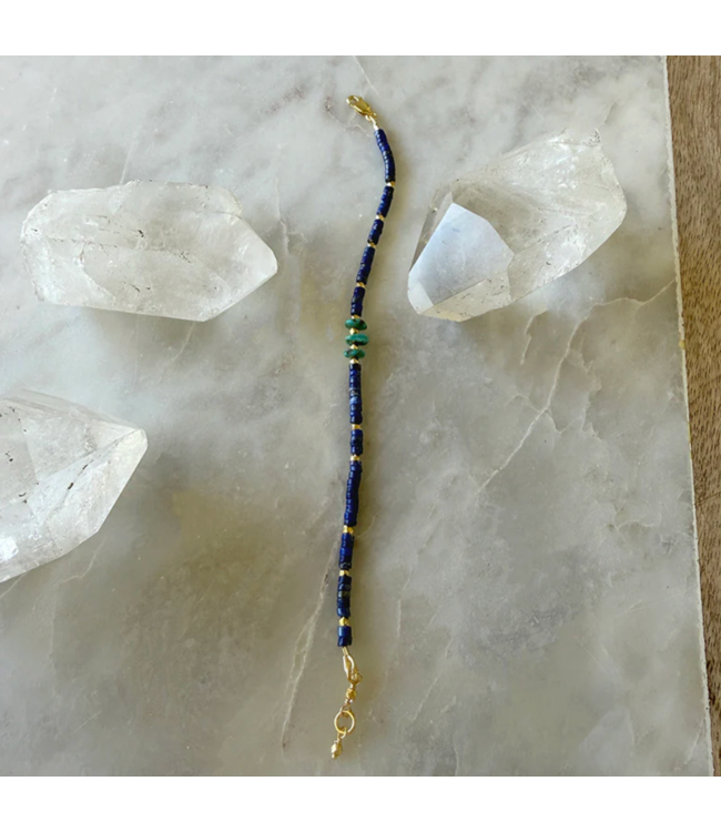 Lapis/Turquoise Bracelet