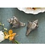 Pewter Conch Shell Salt and Pepper Shakers
