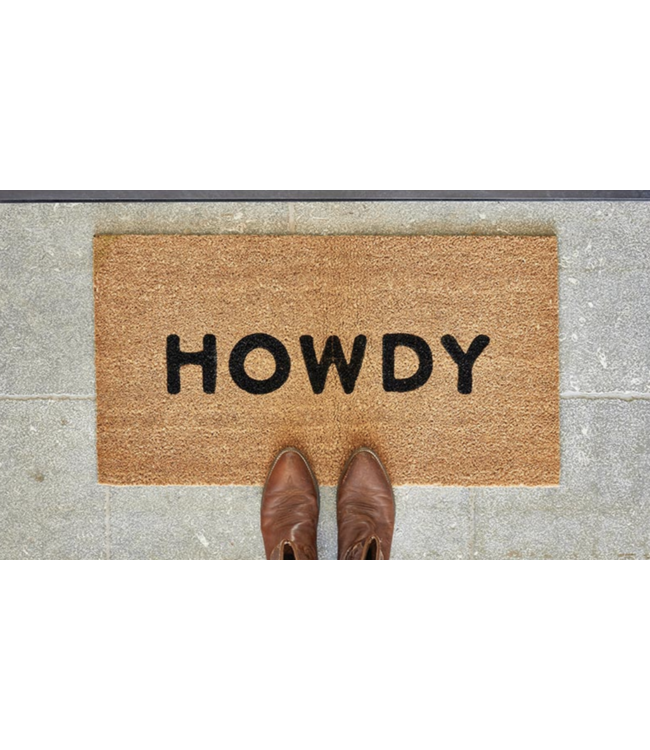 Howdy Door Mat