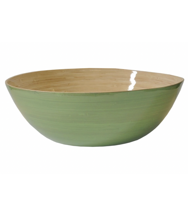 Bamboo Party Bowl-available in Blue and Green