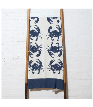 In2green Crab Throw Blanket
