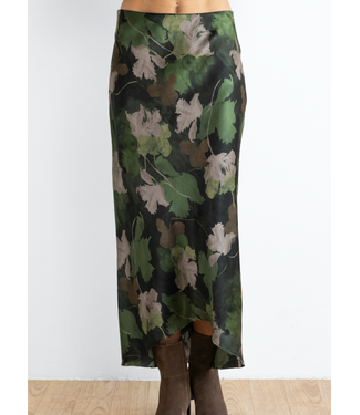 Field Floral Slope Skirt