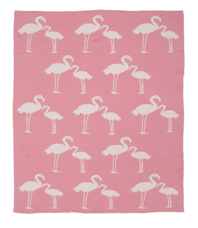 Flamingo Cotton Baby Blanket