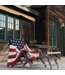 American Flag Recycled Cotton Blanket