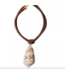 Suede Cone Shell Choker