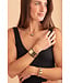 Taylor and Tessier Kelix Leather Bracelet- Black