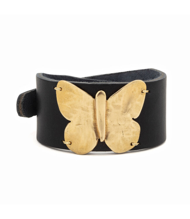 Fly Away Butterfly Cuff- Navy