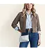 Hobo Darcy Leather Crossbody - Sand Shimmer