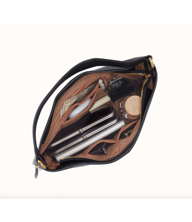 Harley Leather Bag-Black