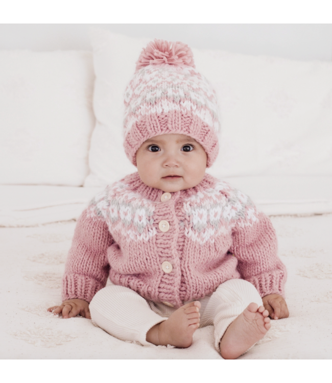 Fairisle Rosy Cardigan