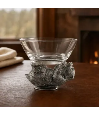 Vagabond House Pewter Bear Sauce Bowl V993