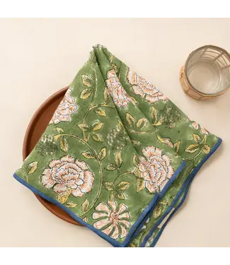 Live Linen Linen Floral Napkins S/4-available in 4 prints