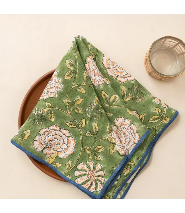 Linen Floral Napkins S/4-available in 4 prints
