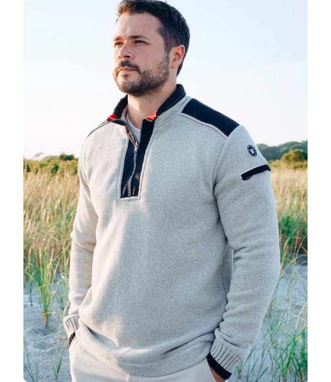 Holebrook Josh 1/4 Zip Windproof - LT Grey