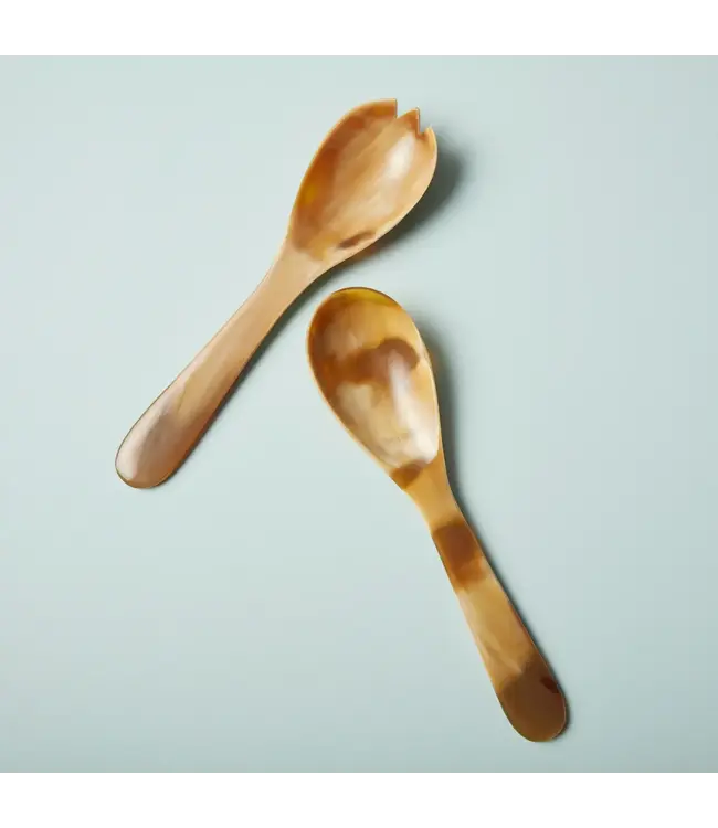 Horn Serving Set