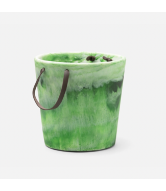 Blue Pheasant Wesley Green Swirl Champagne Bucket