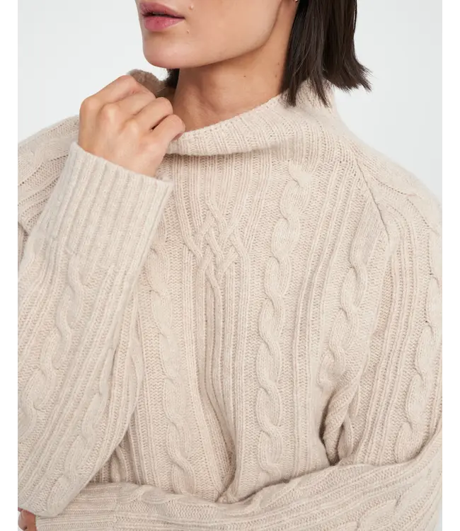 Inger Wool Mock Neck Sweater