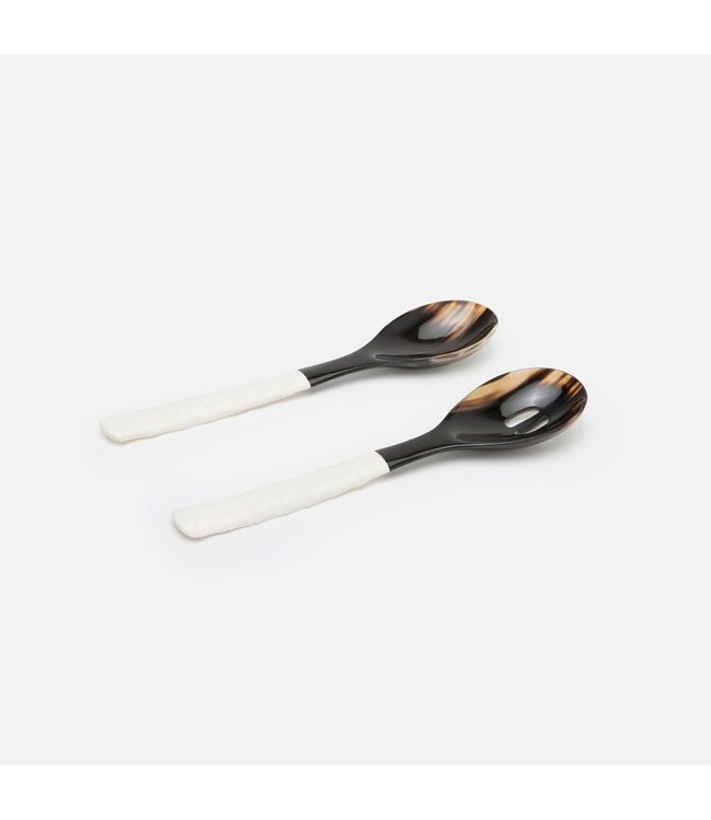 Halette Horn Serving  Set-available in two colors