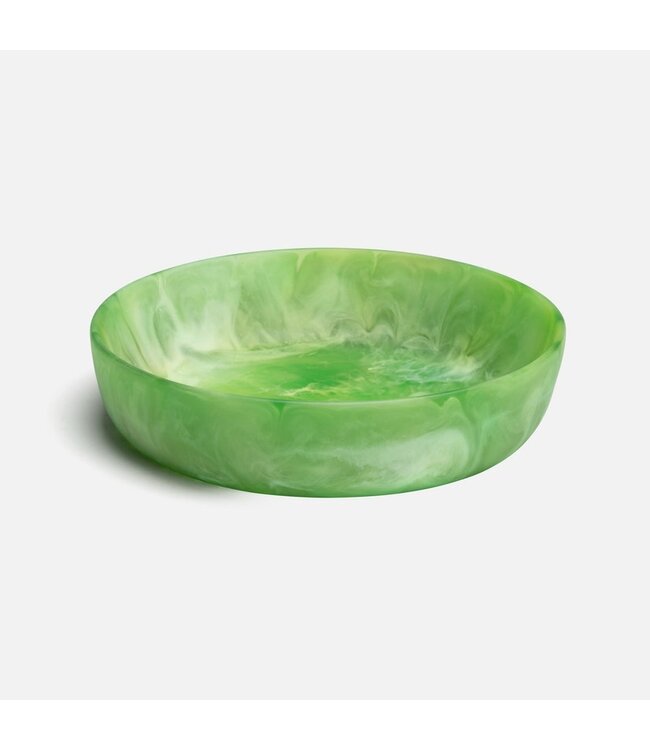 Large Hugo Resin Bowl-Green