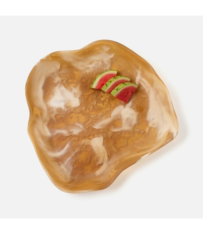 Beatrix Swirled Resin Serving Tray-available in 2 colors