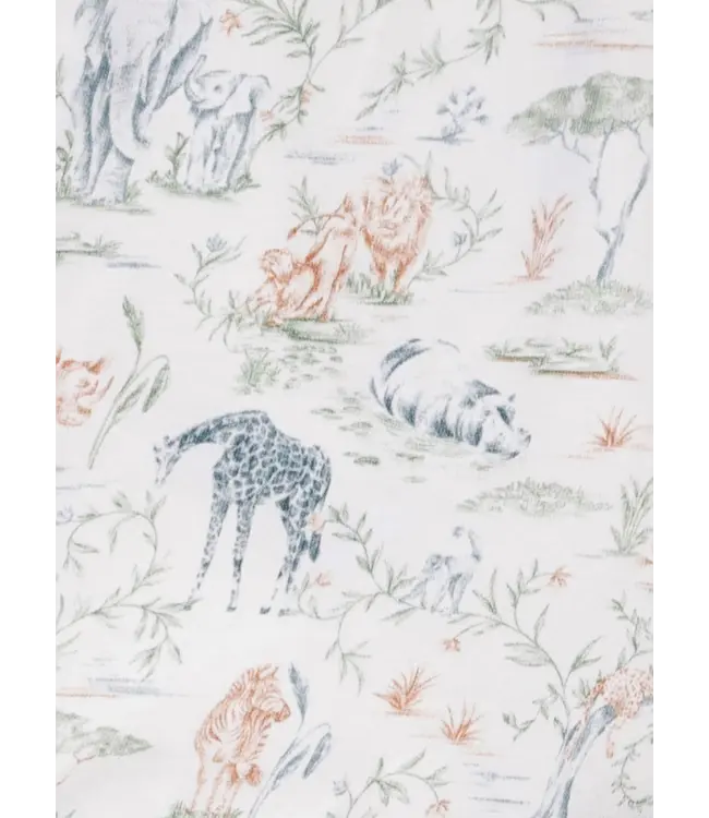 One-Piece Organic Cotton Pajama-available in 3 patterns