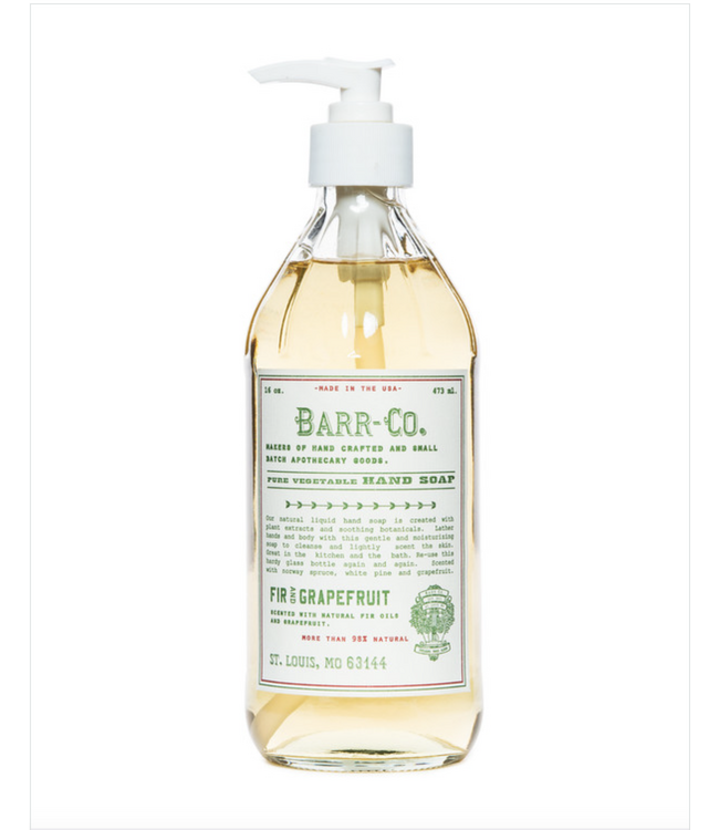 Barr Fir/Grapefruit Hand Soap