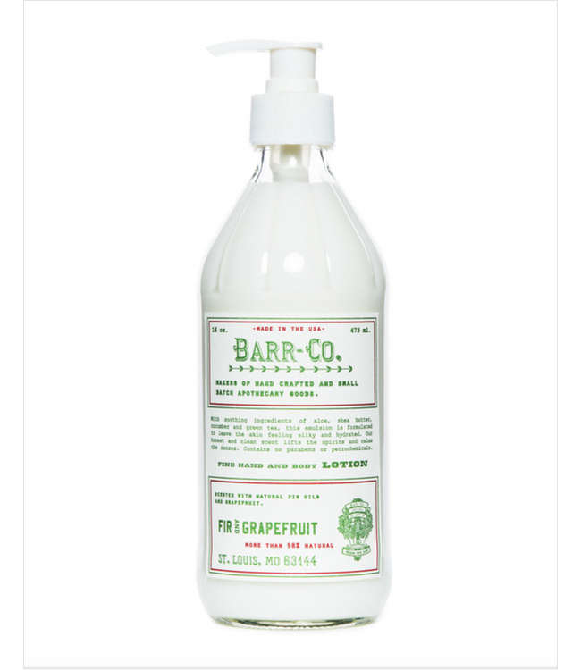 Barr Fir/Grapefruit Lotion