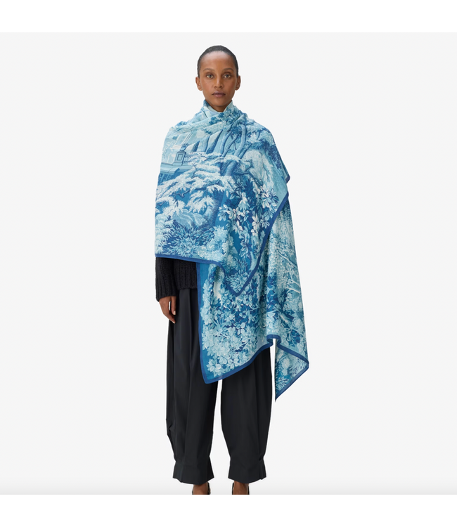 Come Duck Wool/Silk Scarf