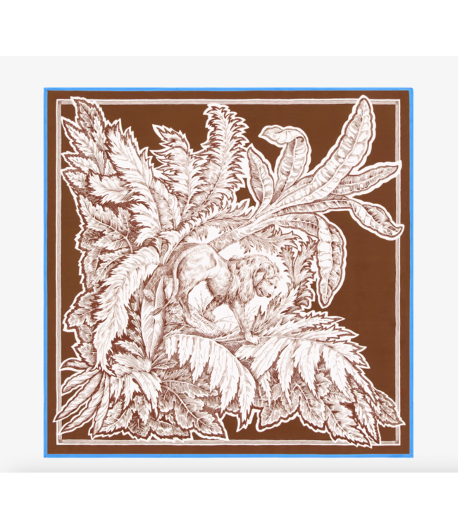 Bangalor Square Silk Scarf
