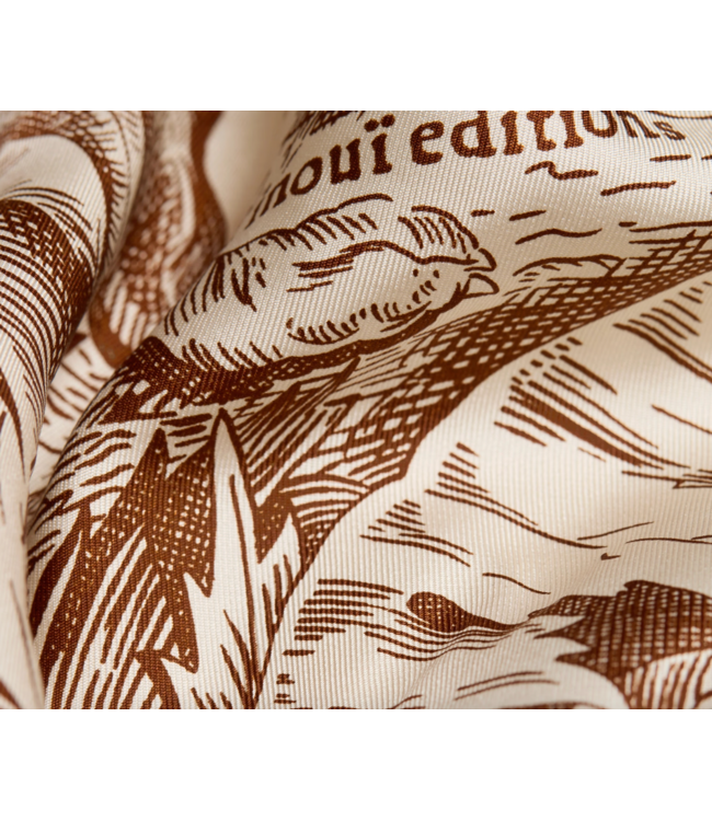 Bangalor Square Silk Scarf