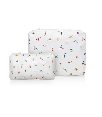 Set of Two Zipper Pouches-available in 3 patterns