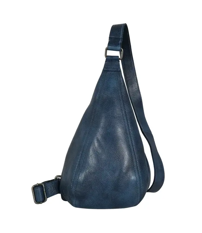 Hippie Leather Crossbody Bag-available in 3 colors