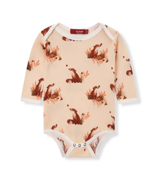 Long Sleeve Cotton One Piece-available in 4 patterns