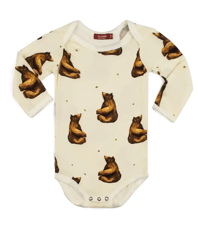 Long Sleeve Cotton One Piece-available in 4 patterns