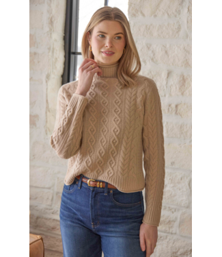 Ingrid Cashmere Cable Sweater-see image for available color