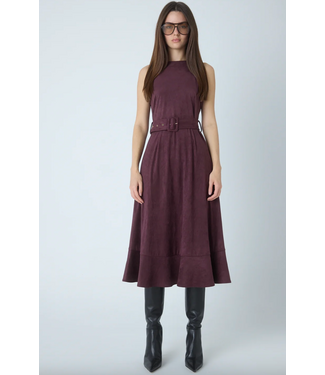 JS71 Jalen Ultra Suede Sleeveless Dress